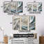 Montvale - Ensemble de décorations murales spirales abstraites-107738521-107738523