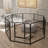 Dashelle 40'' H Metal Exercise Pen-1957715454