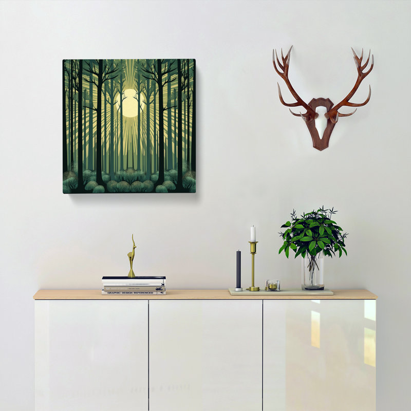 Forest Art Deco - Print