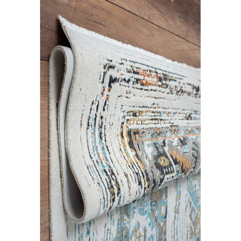 Cadarrah Machine Made Indoor / Outdoor Area Rug, Runner 3'1" x 9'10"