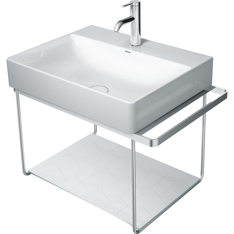 DuraSquare Bathroom Glass Inserts, Cubic Line