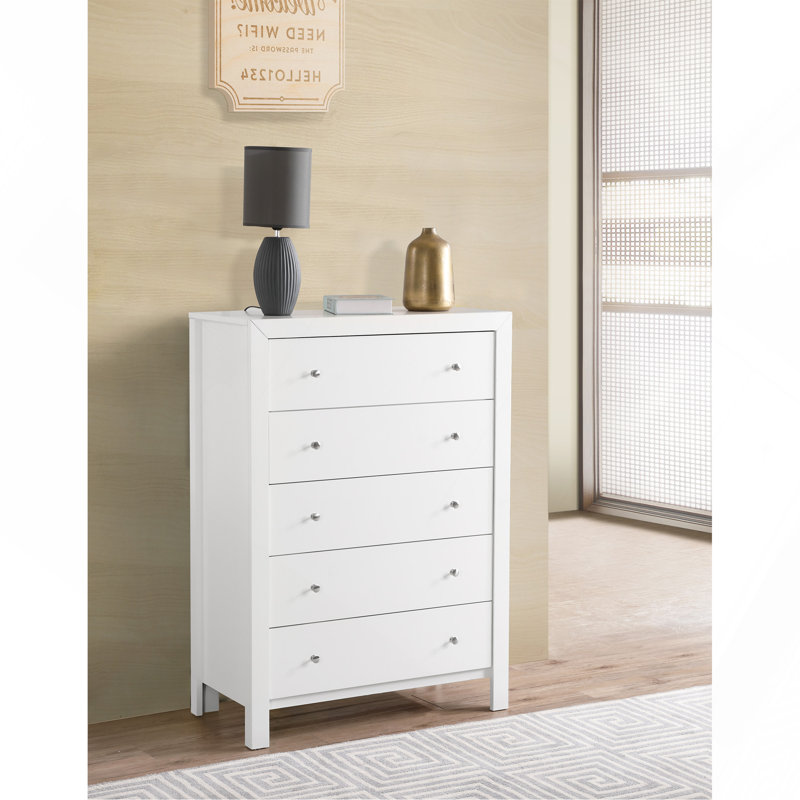Burlington G2490-CH Chest ,White, White