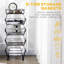 Steel Freestanding Storage Basket