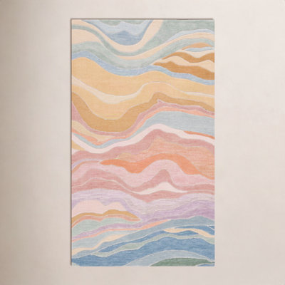 Hand-Tufted Abstract Rug