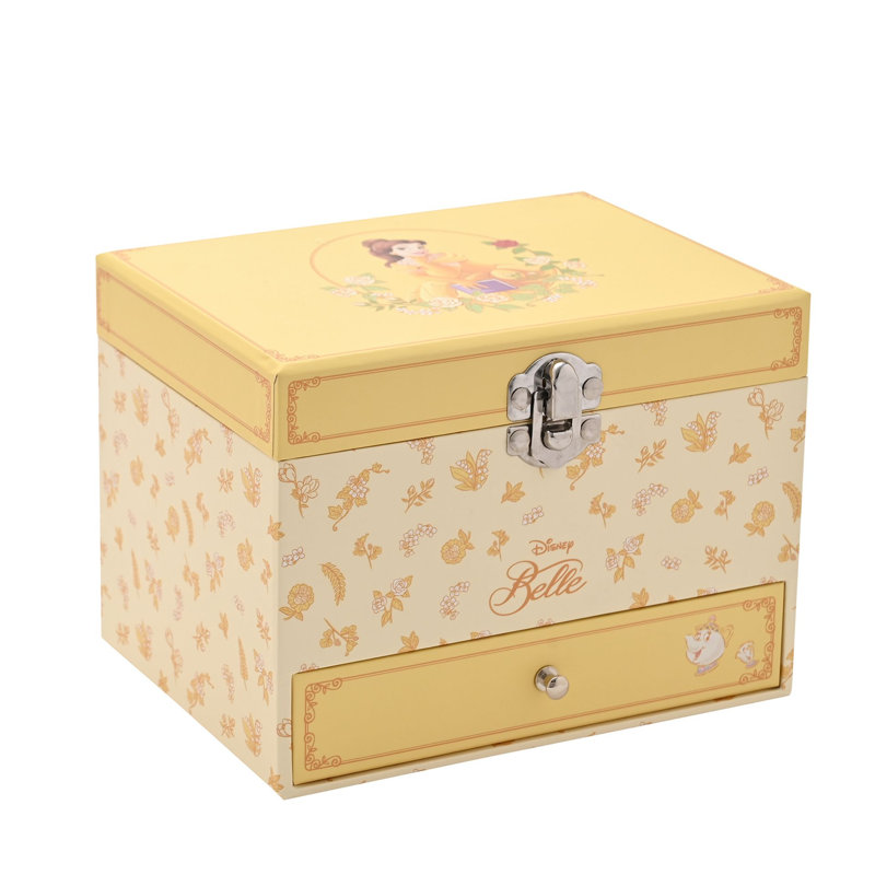 Disney Pastel Princess Musical Jewellery Box Belle
