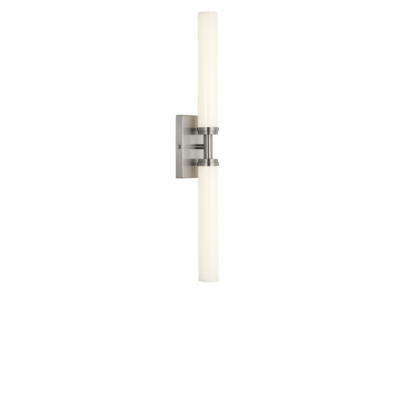 Coiffeuse Coles, H 5 po x l 30 po x P 3,87 po, Nickel brossé