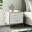 Patchell 19.7"H 2 Drawer Nightstand with Metal Frame-853194435