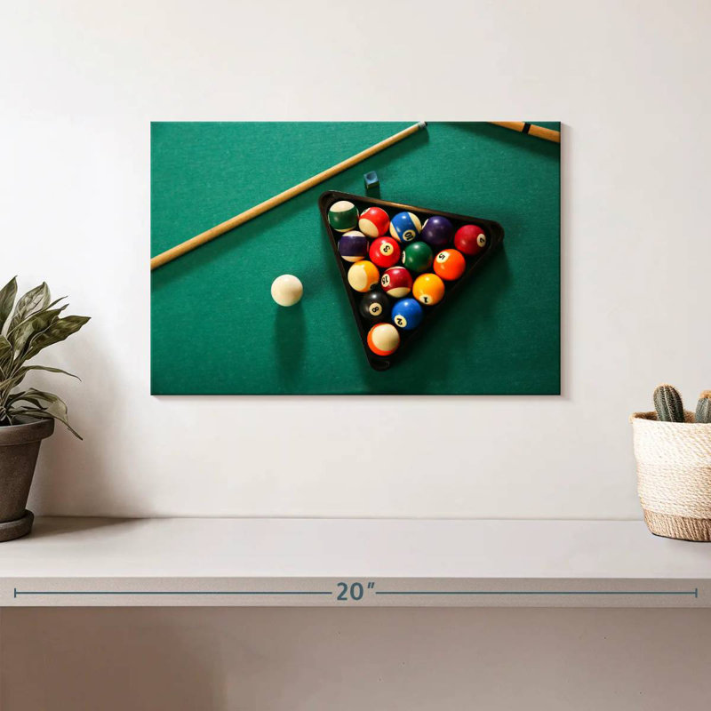 Outils de jeu de billard Senne, H 8 po x l 12 po