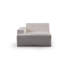 Élégant canapé d'angle, blanc, 86,6 x 133,9 x 57,1 pouces | Structure en bois durable et en carton, tissu 100% polyester, dossier fixe | Mousse confortable 28 pouces, facile à nettoyer | Design moderne pour le salon et les espaces familiaux, élégant et fonctionnel-835085576-835085577