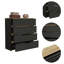 Commode 4 tiroirs Lynbrook Wengue-337872890