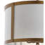Luminaire suspendu tambour unique à 4 lumières Cassie-32866982