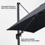 243cm X 335cm Rectangular Cantilever Parasol-967539359