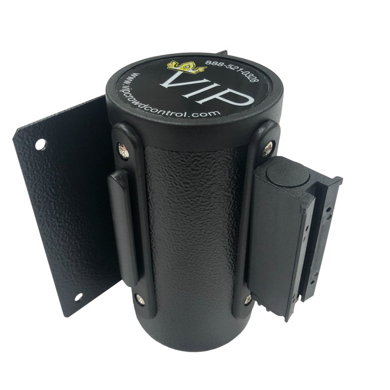 Ceinture de sécurité murale rétractable pour barrière de sécurité 96 po (Attention, ne pas entrer)