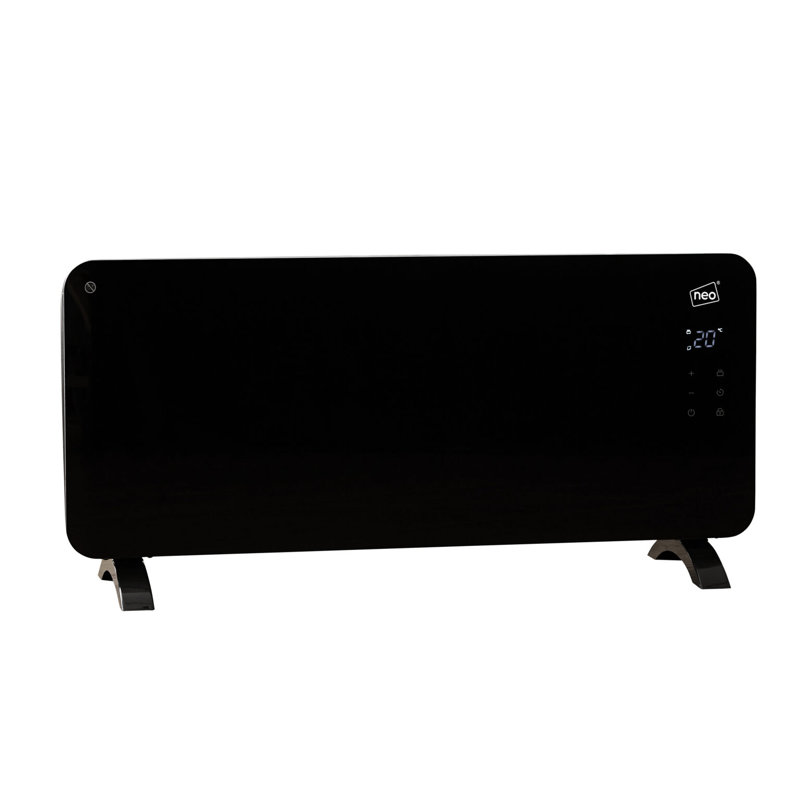 Horizontal Designer Radiator, Black