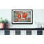 Streetart Flying Leaves - Single Picture Frame Print-1755860475