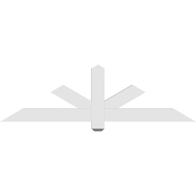 Support de pignon en PVC de qualité architecturale Kennewick