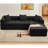 Modular Corduroy 3-Seat Sofa L Shaped Couch With Foldable Doublelayered Seat Cushion For Apartment-Compression Sofa In Box-1922191253