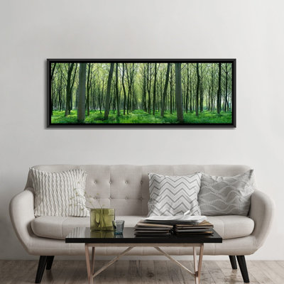 « forest trail chateau-thierry france », reproduction de photo sur toile