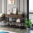 43.3" W 30.1" H Console Table With 3 Drawers and Open Storage Shelves-1903364929