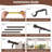 Lachina Arnel 1 Inch Window Curtain Rod with Aluminium Finials, Single Curtain Rods for Windows-1472476172-1412087186