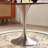 Walnut Round Solid Wood Dining table-1716437817