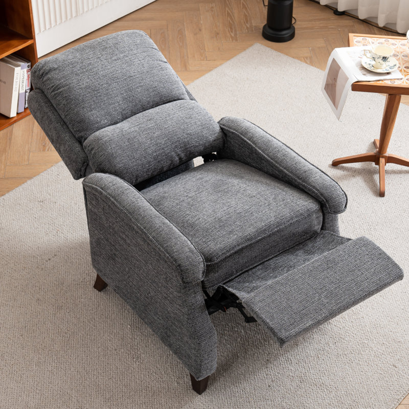 Fauteuil inclinable en tissu Arlan, Gris