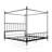 Magdaleno Metal Canopy Bed-184808844-184808843