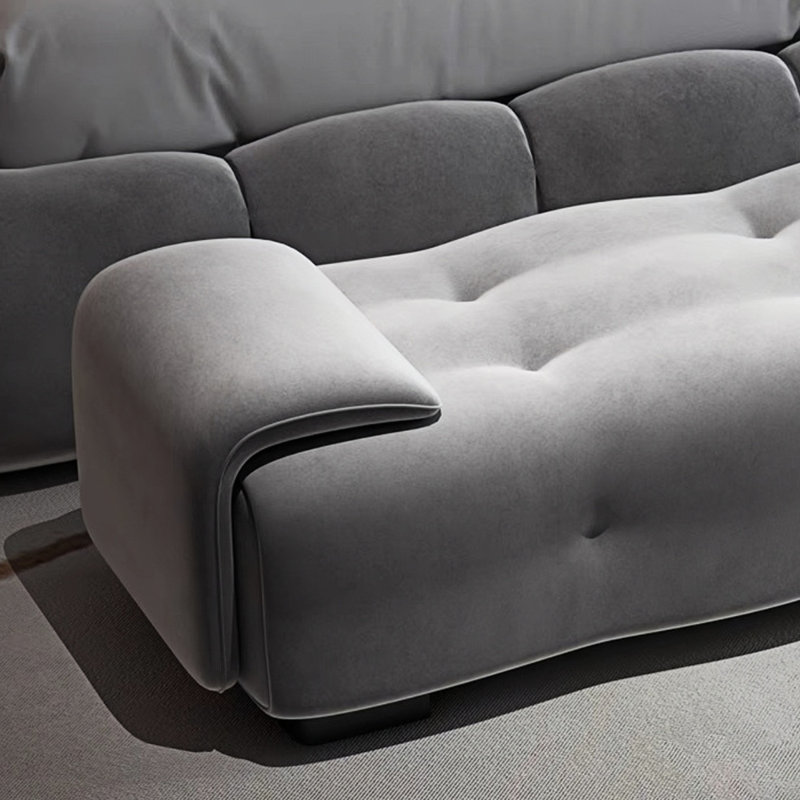 Banc de rangement Sidonnie, Gris clair