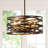 Ameal 6-Light 19.68 inch Oversize Unique Design Adjustable Pendant Light