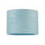 18cm H Linen Drum Lamp Shade ( No Direct Attachment Method ) in Blue