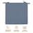 Meridian Outdoor Square Dining Seat Cushion-718988727