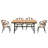 Uniquely Made Outdoor With Pe Chairs And Plastic Wood Table Entertaining-1634002569