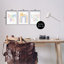 «Dream Big Little One Happy Sun Rainbow» par Lisa Larson, ensemble de 3 reproductions d'art textuel-151483319-157234556