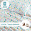 Ensemble de draps en flanelle de coton 3 pièces TG