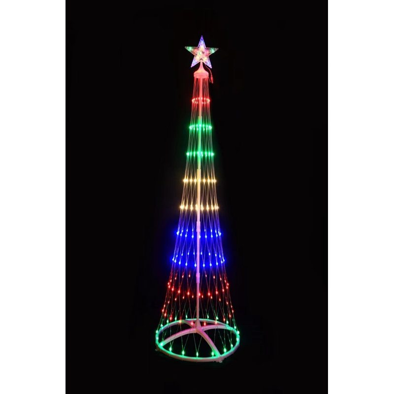Arbre de Noël 6 pi, Multi-couleur