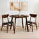 Aquin Round Solid Wood Base Dining Table