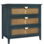 Armoire de rangement 3 pièces avec 3 tiroirs, style naturel, pour l'intérieur de la maison-1193319532