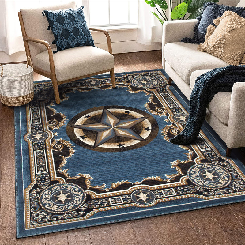 Llanas Oriental Indoor Rug, Rectangle 4'11" x 6'11"