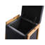45cm Wide Square Solid Colour Pouffe Ottoman with Storage-565253175