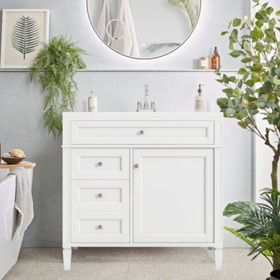 36 base de meuble-lavabo simple seulement