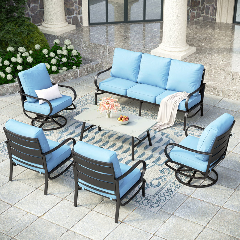 Ensemble de conversation Tapasi, Light Blue