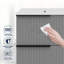 Meuble-lavabo sur pied cannelé de 76 cm (30 po) avec lavabo en céramique, tiroirs à extension complète et fermeture amortie, meuble de rangement moderne pour salle de bain-1575100844