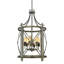 Rosette 4 - Light Lantern Drum Chandelier-28639042