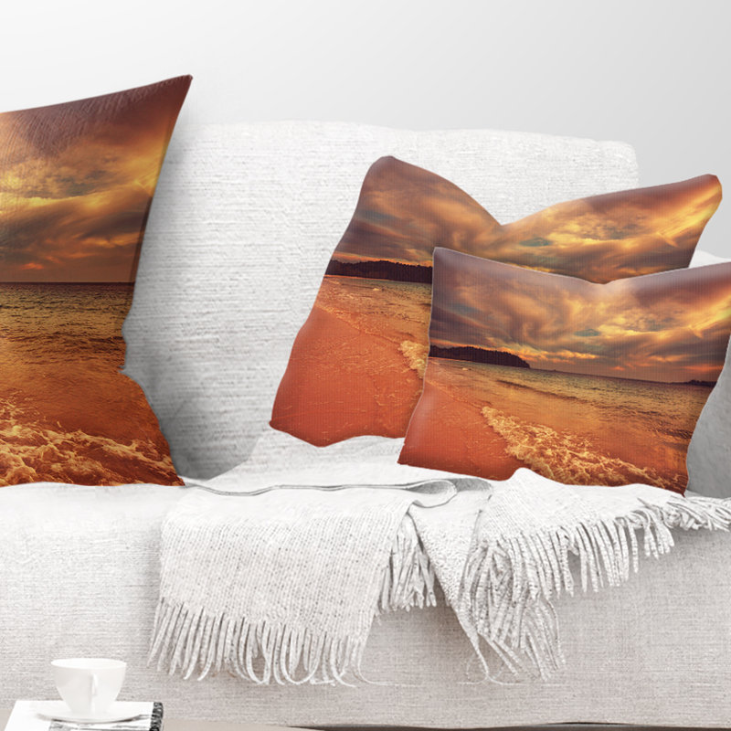 Coussin Seashore, Rectangulaire, 12 po x 20 po