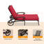Outdoor Chaise Lounge , Cushion Included-88073964