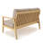 Evie 53.54'' Wide Loveseat with Cushions