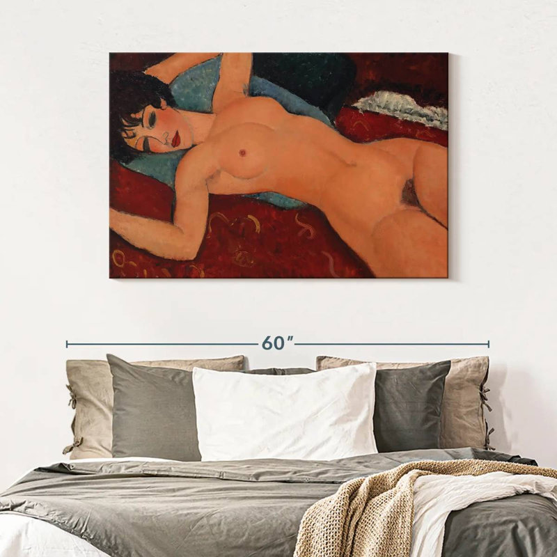 Nu Couche, 32" H x 48" W