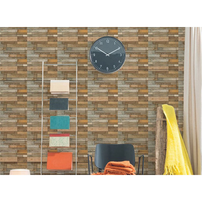 12'' x 12'' Multicolor PVC Peel and Stick Mosaic Tile Set