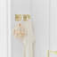 Square Bathroom Robe Hook And Towel Hook In Stainless Steel Brushed Gold (2-Pack)