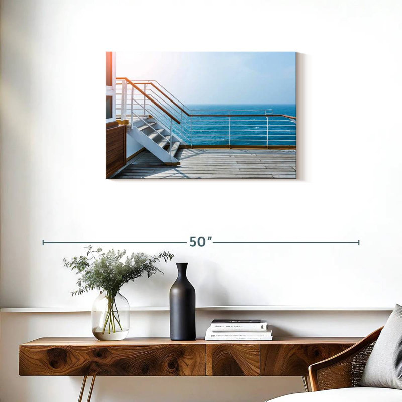 Mehar Cruise Ship Deck, 20" H x 30" W